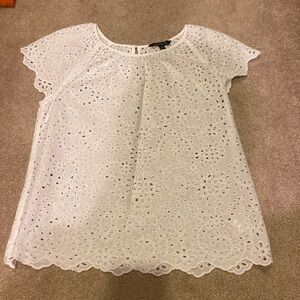 Banana Republic Eyelet Top
